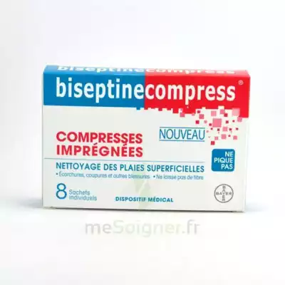 Biseptinecompress Compressses Impregnees, Bt 8 à Toulon